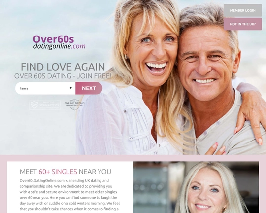 Over 60s Dating Online Logo