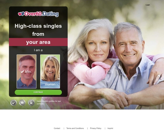 Over60.Dating Logo